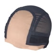 thumbnail image 2 of U Shaped Wig Mesh Cap 4*5inch Black Double Velvet Lace Wig Cap, 2 of 9