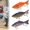 3 pcs-b, variant on Bionic Swimming Lure with Propeller Tail, Multi-Jointed Slow-Sinking Hard Swimbait with Rattle & Treble Hooks, Realistic Action Lure for Freshwater Saltwater Fishing