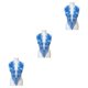 thumbnail image 3 of Bearachild Exquisito aplique de encaje para corpiño de boda o accesorio para vestido de baile, la mano de obra es exquisita azul A Type1 NO1, 3 of 6