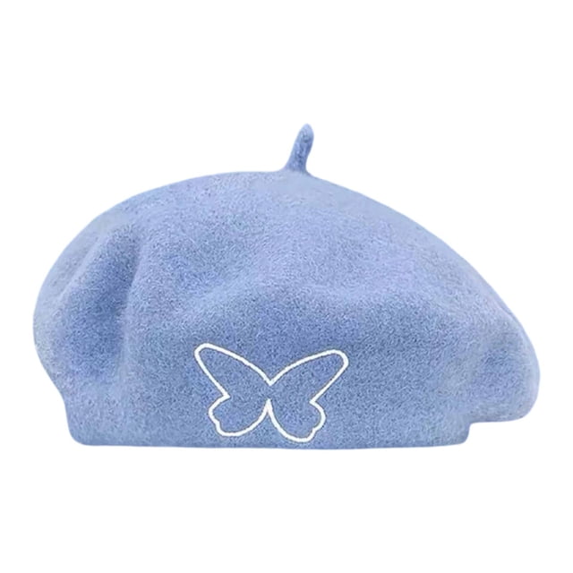 Boina de mujer cómoda e informal, ideal para viajes, senderismo y festivales de invierno. Azul