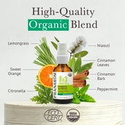 Pranarom Spikenard Essential Oil Blend Spray 2oz / 60ml for Outdoor Protection