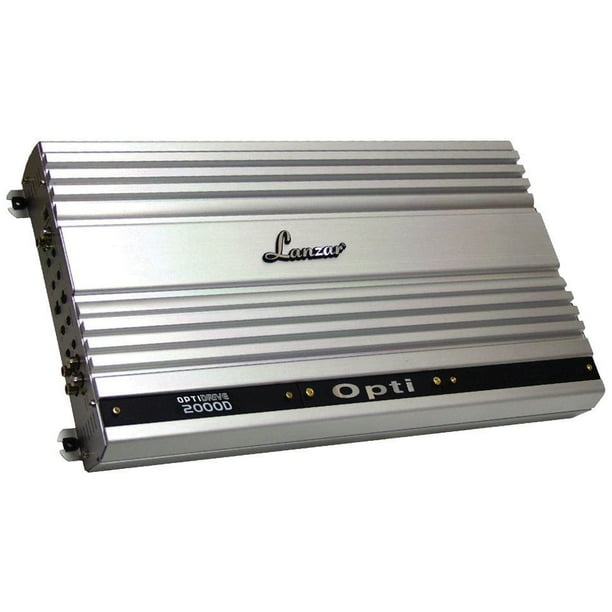 Lanzar OPTI2000D Optidrive 2000 Watt Half Ohm Stable Mono Block Digital
