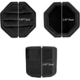 thumbnail image 2 of Highcool Velvet Box, 3 Slots Octagonal Jewelry Box Display Holder Case with Removable Lid for Proposal Engagement Wedding Ceremony (Standard), 2 of 7