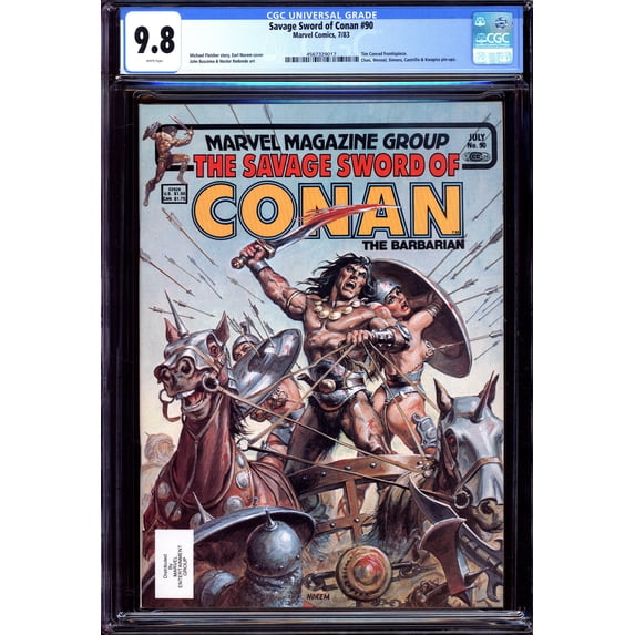 Savage Sword of Conan #90 - CGC 9.8 Comic Book