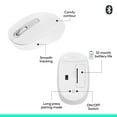 thumbnail image 5 of Logitech M196 Bluetooth Wireless Mouse, Compact and Portable Mouse for Laptops, Tablets and More, Off-white, 5 of 10