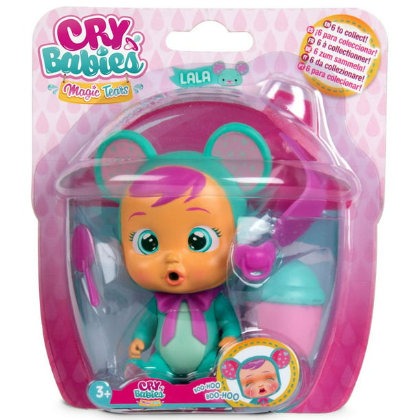 Cry Babies Magic Tears LaLa Mini Doll - Walmart.com
