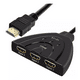 thumbnail image 1 of Cable Flexible Switcher Hdmi 4k 3 Entradas 1 Salida, Negro, 1 of 5