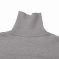 thumbnail image 4 of Women'S Loose Long-Sleeved Solid Color Sweater Classic Autumn and Winter Sweater Light Gray S, 4 of 5