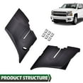 thumbnail image 2 of Windshield Wiper Cowl End Compatible with 2007-2013 Silverado Chevy 1500 2500 3500 Truck LH & RH Cowl End Panel, 2 of 9