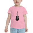 thumbnail image 2 of Guitar Cute Toddler T-Shirts for Boys Girls (Pink, Youth L), 2 of 5