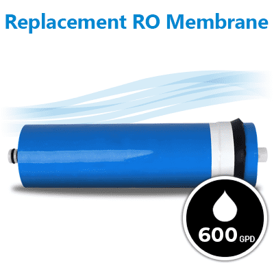 Membrane 600 GPD pour osmose inverse 3012-600 pour osmose inverse
