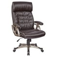 thumbnail image 2 of Office Star Work Smart ECH Series Executive Bonded Leather Chair 26W 47H, 2 of 8