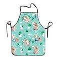 thumbnail image 1 of Harpily 50% Off Clear! Apron Sleeve Easter Cartoon Rabbit Eggs Easter Polyester Fine Grain Sleeveless Apron Home Smock Multi Function Apron, 1 of 4