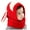 Red, variant on Baby Boy Girl Winter Hat with Scarf Cut Baby Lined Hat Earflap Hood Scarves Caps Balaclava with Neck Warmer for Toddler Kids