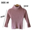 thumbnail image 2 of Camisa base de bebé suéter extra grueso de cuello alto Laklulu para mantener el calor, 2 of 5