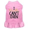 thumbnail image 3 of Pet Dog  Cat Dress Screen Printed, "I Literally Can't Even", 3 of 10