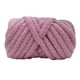 thumbnail image 1 of Hilo de lana grueso para tejer a mano, hilo grueso para proyectos de macramé rosa y violeta, 1 of 9