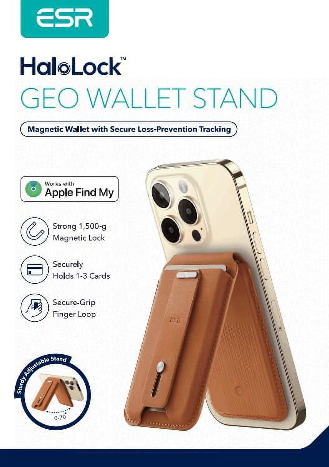 ESR Magnetic Wallet, Compatible With MagSafe Wallet, 3-Card Holder