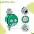 thumbnail image 3 of Watering Timer Multi-Functional Electronic Two Dial Digital Automatic Irrigation Timer Controller Hose Sprinkler for Garden Watering System Watering Controller Faucet Timer, 3 of 7
