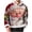 Red, variant on Men's Christmas Hoodie 3D Santa Claus Cartoon Graphic Sweatshirt Merry Christmas Pullover Xmas Holiday Party Tops
