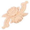 thumbnail image 1 of 4Pcs Fleur Sculptée Coin Fleur Porte Applique, Onlay Applique Sculptée Applique, Style Vintage pour Porte d'Armoire, 1 of 7