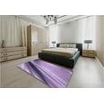 thumbnail image 4 of Ahgly Company Indoor Rectangle Patterned Bright Lilac Purple Area Rugs, 7' x 9', 4 of 6