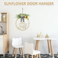 thumbnail image 1 of 12 Inch Home Sweet Home Wreath Wooden Sweet Home Sign with LED Light Rustic Sunflower Wreath Welcome Sign, 1 of 7