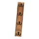 thumbnail image 2 of Llavero de pared vertical con ganchos, decorativo, estilo rústico, organizador de llaves para entrada, lavandería y bolsos., 2 of 9