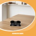 thumbnail image 3 of unbranded Para Peces Y Camarones En Acuario Negro Con Grava Decorativa Y Doble Acceso, 3 of 8
