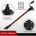 thumbnail image 7 of Nilight 2Pcs 12AWG SAE Power Socket Sidewall Port Solar Panel Flush Mount Connector Plug 2Pin SAE Cable w/ 8 Screw for Solar Generator Battery Charger, 7 of 7