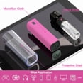 thumbnail image 2 of Screen Cleaner Touchscreen Mist Spray, walrfid Cleaning Kit for Electronic Smart Phone TV, Laptop, Tablet, PC, Computer LCD Flat Screens, Eyeglasses, Compatible with iPhone iPad MacBook Pro - Hot Pink, 2 of 6