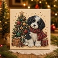 thumbnail image 6 of DIY Christmas Pearl Bead Painting Kit,Framed Canvas Rhinestone Art Set with Instruction Manual,Holiday Craft,Home Wall Decor Gift, 6 of 6