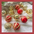 thumbnail image 3 of Navideñas 6cm Decoración Navideña Adornos Árbol 30 Esferas Xtellar Rojo, 3 of 4