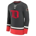 thumbnail image 2 of Men's Fanatics  Black Detroit Red Wings Vintage High Point Long Sleeve T-Shirt, 2 of 3