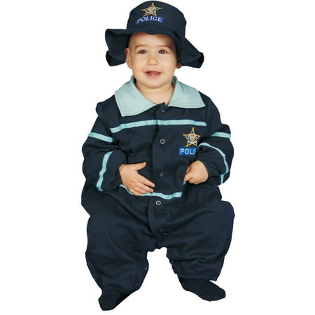 Baby Police officer Bunting Newborn Halloween Costume