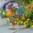 thumbnail image 4 of DagobertNiko Metal Rooster Decoion Decoions Garden Decoion Decoions Courtyard Decoions, 4 of 7