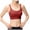 Brown, variant on Wang6 Womens Spaghetti Strap Cropped Camisole Wireless Workout Sports Bras Seamless Padded Longline Bras Racerback Yoga Fitness Gym Tops Yellow XL