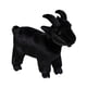 thumbnail image 2 of Peluche de animal decorativo, juguete suave de dibujos animados, compañero de juegos para el sofá del niño, recuerdos de la habitación negro y M, 2 of 9