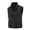 Black, variant on Miqool Mens Reversible Fleece Vest Stand Collar Zip Up Sleeveless Tactical Outdoor Cargo Vest with Pockets M‑5XL