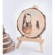 thumbnail image 3 of Discos de registro redondos,Rodajas de madera natural redonda,Fichas de madera para manualidades,Círculos de madera natural sin terminar,Artesanía de bricolaje de madera,Decoraciones de boda, 3 of 9