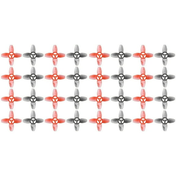 32Pcs for Avan Tinyhawk TH Turtlemode Propeller 40mm 4-Blade 1.5mm Hole,for 0802 Motor Indoor FPV Racing Drone