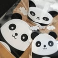 thumbnail image 4 of 100pcs Adorable Panda Pattern Candy Bags Transparent Packaging Bags Self Adhesive Gift Pouch for Bakery Cookie Candy Snacks Gift, 4 of 8