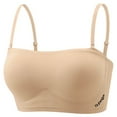 thumbnail image 2 of Agkizg Wireless Bandeau Tank Bra,One-Piece Push Up Back Beauty Bra,Seamless Breathable Stretchy Comfortable Daily Casual Wear Bra (Women's or Women's Plus), 2 of 4