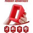 thumbnail image 3 of AJOHBM 2PCS Universal Seat Belt Buckle Holder, Silicone Buckle Booster for Car SUV Truck, 3 of 8