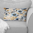 thumbnail image 2 of Designart "Essence Of Artistic Florals IV" Floral Printed Throw Pillow, 2 of 5