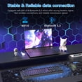 thumbnail image 6 of Auusda 16" Business Laptop, Win11 Pro Laptop Computer, Ryzen 7430U, 16GB RAM 512GB SSD, Backlight, Fingerprint, Gray, 6 of 11
