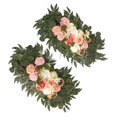 thumbnail image 2 of Guirnalda de flores colgantes para boda, arco de flores artificiales de ratán rosa para exteriores Aleatorio, 2 of 9