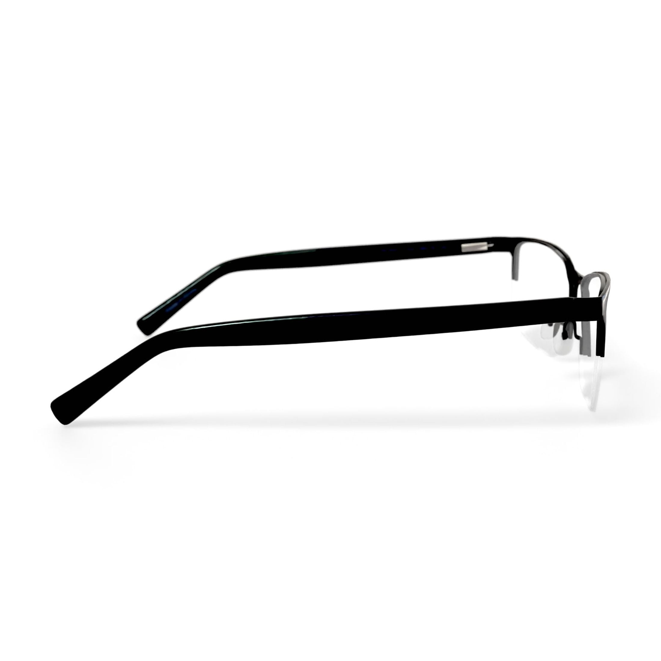 Timberland Men's TB1805-1 Rectangular Prescription Eyeglasses with Case, Black