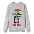 thumbnail image 1 of AWZXDE Christmas Pajamas Pantalon de Pyjama Noël Famille Lettre d'Histoire de Noël Imprimée Manches Longues Col Rond Chandail à Capuchon Homme,TTG, 1 of 6