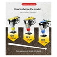 thumbnail image 4 of Soil Tamping Rammer Compactor Petrol Gasoline Handheld Engine Compactor Impact Rammer ,Wide Applications, 4 of 6